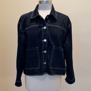 Blank NYC Dark Denim Jean Jacket